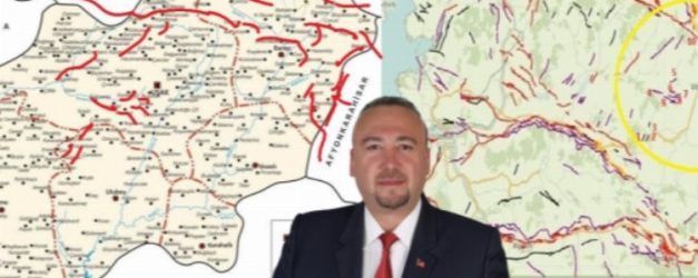 CHP Uşak Milletvekili Yalım,Uşak fay hatlarını dile getirdi.