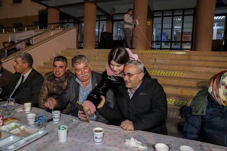 Başkan Işık, Hemşehrileriyle  iftarda bir araya geldi.