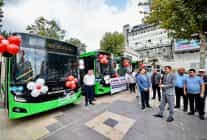 Büyükşehir Belediyesi toplu ulaşım filosuna 30 yeni otobüs kattı