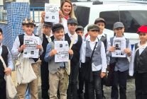 75 yil ilkokulu ogrencilerinden cocuk gazeteci etkinligi