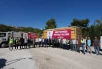 Denizli Büyükşehir, Yangınzedelere Yem ve Saman Desteği Sağladı