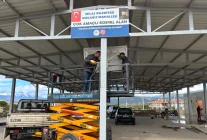 Muğla Milas’ta Basketbol Potaları Yerleştiriliyor