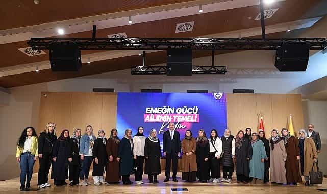 baskan altay aile yili kapsaminda ilcelerden gelen hanimlarla bulustu