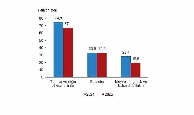 Bitkisel Üretim 2.Tahmini, 2025 1 bitkisel uretim 2 tahmini 2025