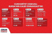 bursanin kalbinde cumhuriyet coskusu atacak