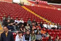 eu bayindir myo ogrencileri rams park stadinin zeminini inceledi