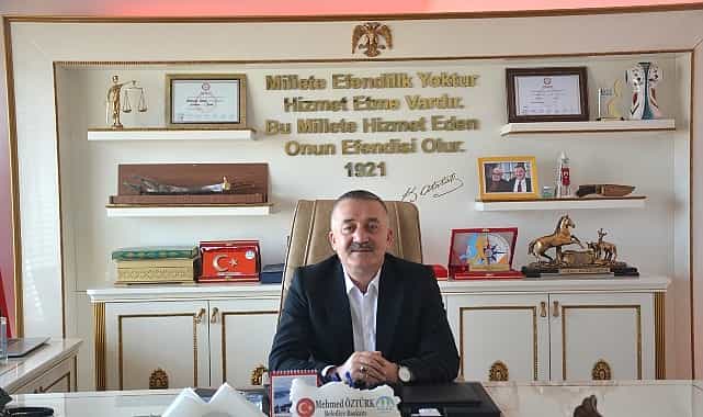 ilgaz belediye baskani mehmed ozturkten cumhuriyet bayrami mesaji