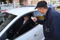 nevsehirli suruculere arac kokusu hediye edildi