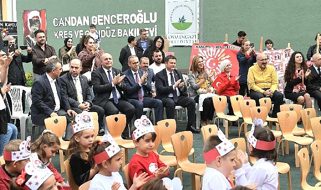 Osmangazi Belediyesi’nin Kreşlerinde Cumhuriyet Coşkusu 1 osmangazi belediyesinin kreslerinde cumhuriyet coskusu