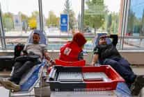 selcuklu belediyesi personelinden kizilaya kan bagisi destegi