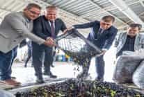 sezonun ilk zeytinyagi baskan tugaydan