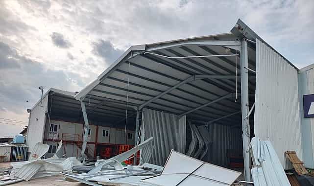 urunlude iki kacak yapi yikildi