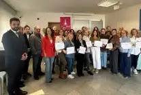 İzmir Meslek Fabrikası’nda Mezuniyet Coşkusu