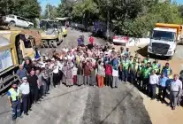 Büyükşehir’den 228 Kilometrelik Yol Çalışması