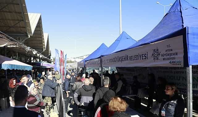 aydin buyuksehir belediyesi binlerce kislik fideyi kusadalilar ile bulusturdu