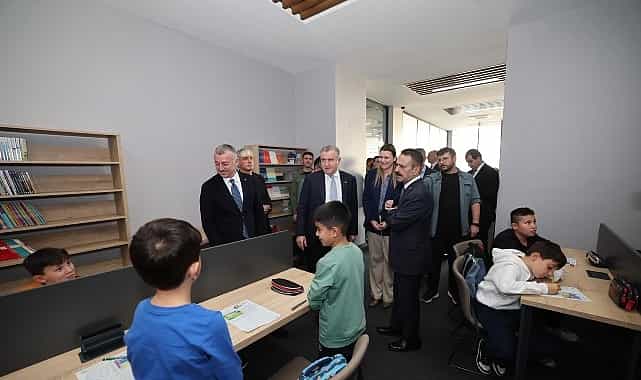 bakan bak hasan dogan bilgievi ve sporcu egitim merkezini gezdi