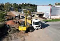 basiskelede hoca ahmet yesevi caddesi genisliyor