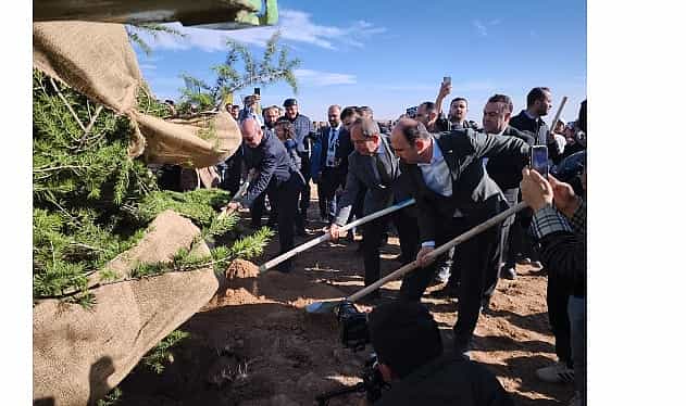 baskan altay gelecege nefes konyaya hayat programinda ogrencilerle fidan dikti