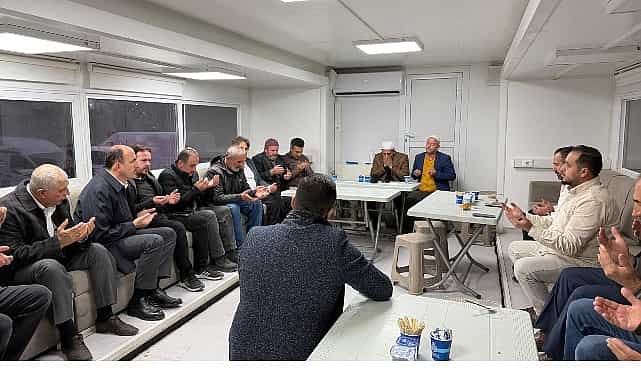 baskan altay sehit ailesine taziye ziyaretinde bulundu