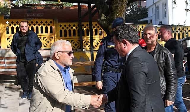 baskan aydinin cuma duragi bu kez caglayan mahallesi oldu