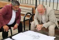 baskan ibrahim sandikci hemsehrilerimizle birlik ve berberlik icerisinde calismaya devam ediyoruz