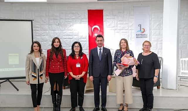 bayraklida kadina yonelik siddetle mucadele calistayi