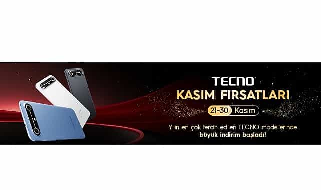 black fridayin yildizi tecno akilli telefonlar