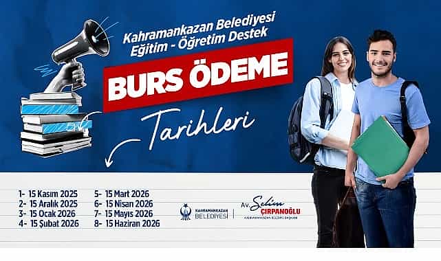 burs odeme tarihleri belli oldu