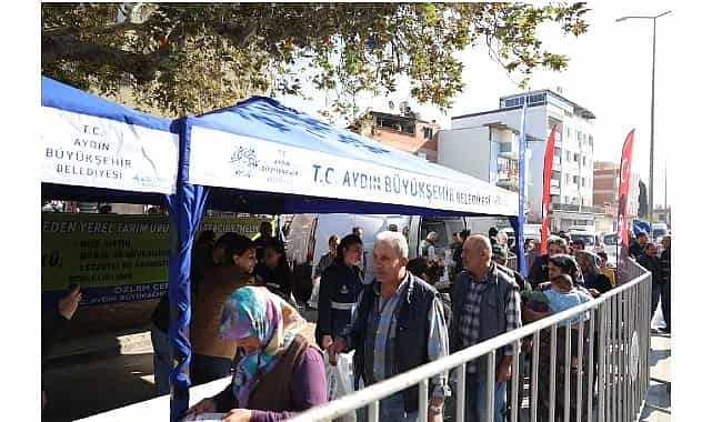 buyuksehir belediyesi binlerce kislik fideyi germencikliler ile bulusturdu