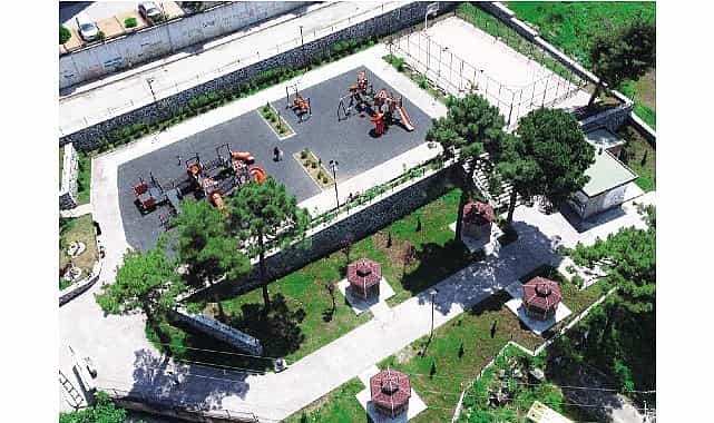 canik belediyesinden goz alici parklar