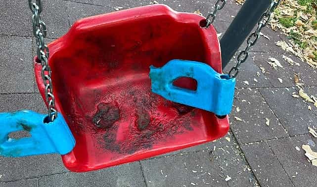 canik belediyesinden sitem lutfen parklarimiza sahip cikalim