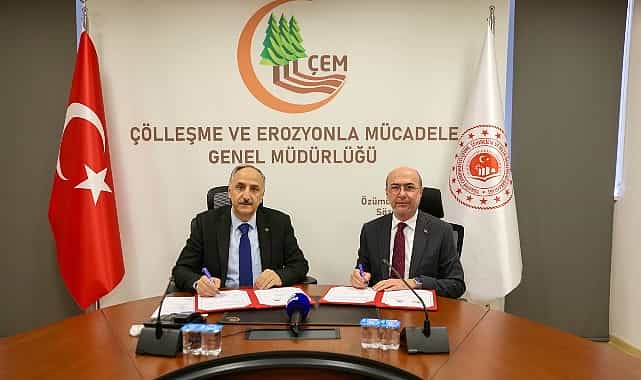 cevre sehircilik ve iklim degisikligi bakanligi ve selcuklu belediyesi karbon yutak alani icin isbirligi protokolu imzaladi