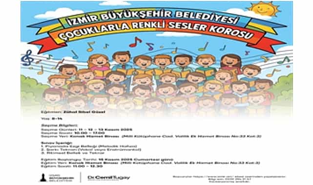 cocuklarla renkli sesler korosu basliyor