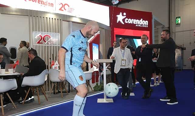 corendon airlines world travel market londra fuarinda yerini aldi