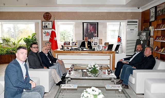 disk antalya subesinden baskan topalogluna ogretmenler gunu kutlamasi