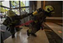 itfaiyeden swissotelde nefes kesen tatbikat