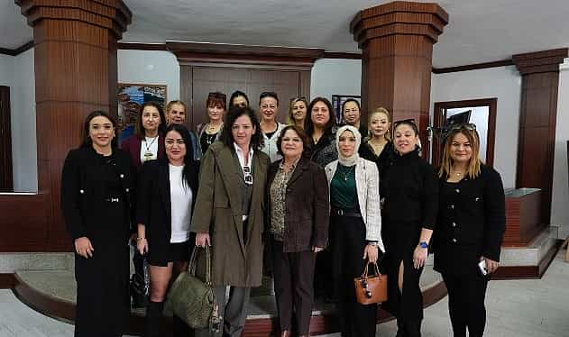 kadin girisimcilerden baskan hatice gencaya ziyaret