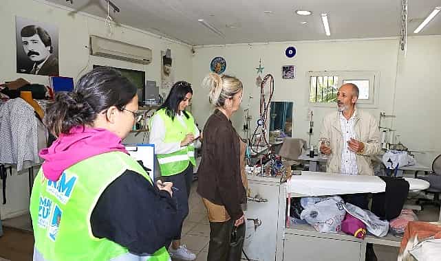 narliderede esnafin ihtiyaclari yerinde tespit ediliyor