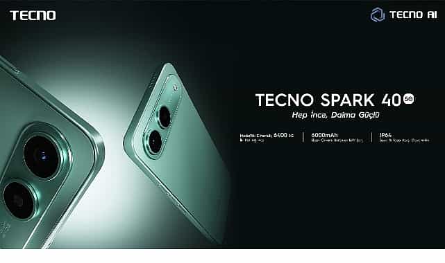 tecno spark 40 5g sizi yari yolda birakmiyor