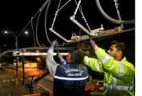 tramvayda 7 24 durmaksizin hizmet