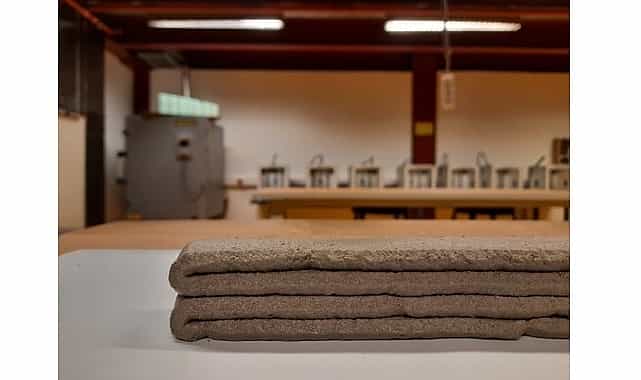 3 boyutlu baskiya uygun ekolojik yapi malzemesi gelistirildi