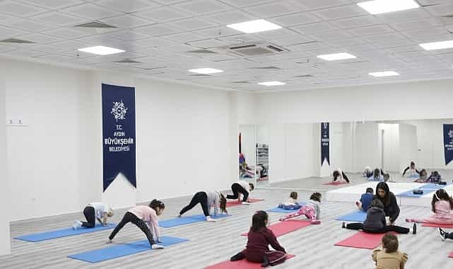 aydin buyuksehir belediyesinin jimnastik egitimleri devam ediyor