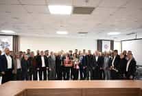 baskan cercioglu kosk ve sultanhisar muhtarlari ile bir araya geldi