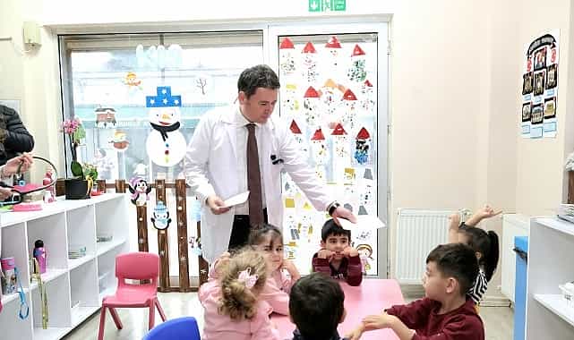 Başkan Erkan Aydın Mesleğini Çocuklara Tanıttı 1 baskan erkan aydin meslegini cocuklara tanitti