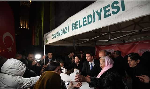 baskan erkan aydindan kandil simidi ikrami