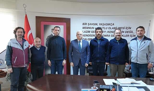 burhaniyede yagmur suyu desarj hatlari icin iller bankasi ile saha calismasi gerceklesti