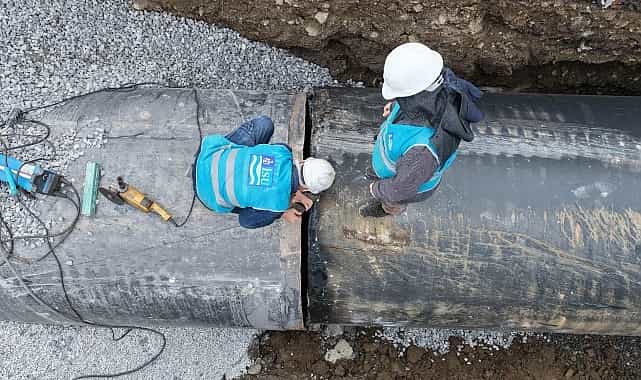 haliderede altyapi calismalari tum hiziyla devam ediyor