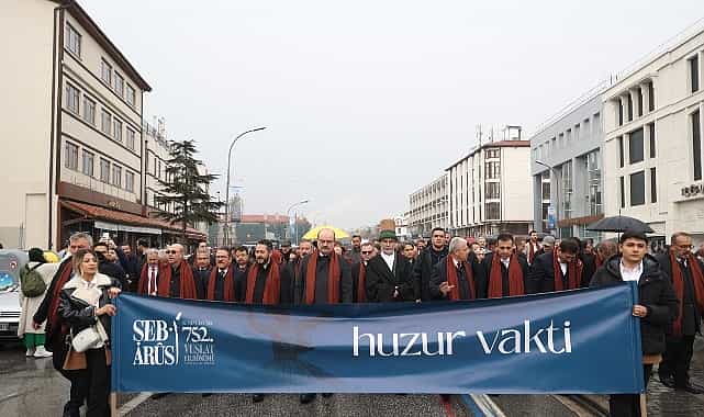 hazreti mevlananin 752 vuslat yil donumu anma etkinlikleri huzur vakti temasiyla basladi