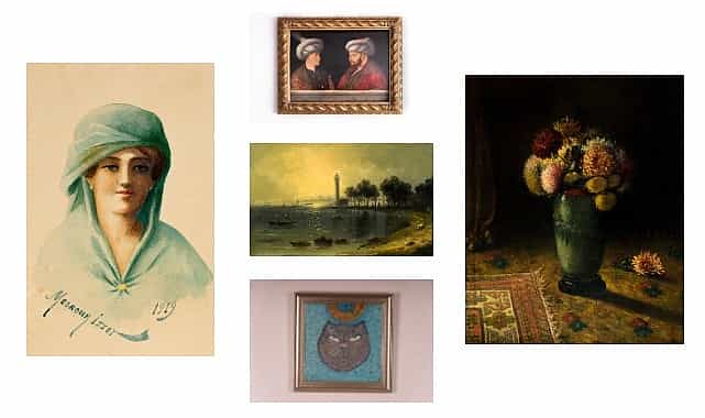 ibb koleksiyonlari artistanbul feshanede osmanlidan cumhuriyete 187 sanatci 627 eser