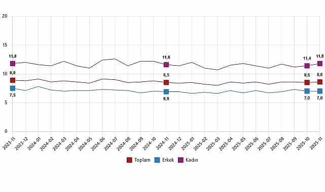 İşgücü İstatistikleri, Kasım 2025 1 isgucu istatistikleri kasim 2025